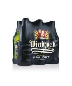 Windhoek Draught 6 Pack 330ml