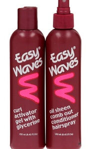 Easy Waves Curl Activator Gel & Comb Out Conditioner Combo