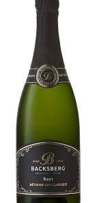 Backsberg Sparkling MCC Brut 750ml bottle
