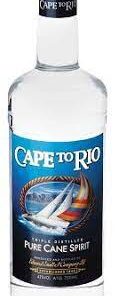 Cape To Rio Cane Spirit 750ml