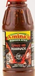 Amina's Wonder Spice Marinade & Sauce - Spare Rib 500ml