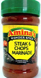 Amina's Steak & Chop Marinade 325g