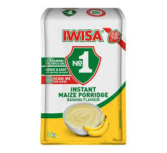 Iwisa Instant Porridge Banana 1kg Bag