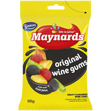 Maynards Mini Original Wine Gums 60g