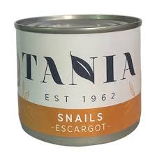 Tania Snails Escargot 200g